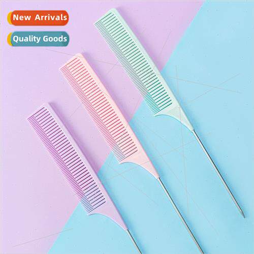 Candy color hairdressing comb professional barber  pointed t