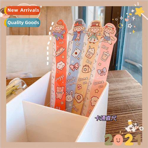Cartoon cute ruler portable ruler creative detachable studen