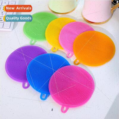 licone Dishwashing Brush Kchen Pot Brush Dish Wipes Fru Clea