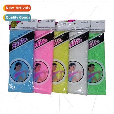 Long back rubbing foam bath towel Korea no scrub bath towel