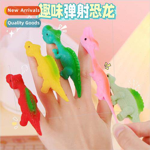 Slingshot Dinosaurs Fun Toys Finger Darts Launch Dinosaurs S