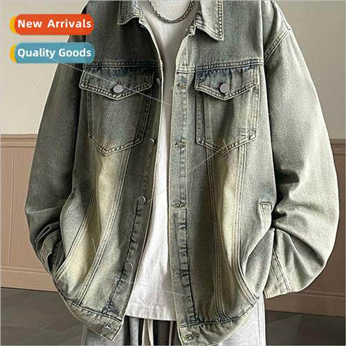 tide brin Europe Uned States denim jacket boys spring fall 2