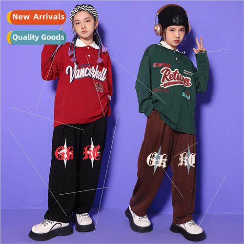Girls Jazz Dance Costume Handsome Su Set Dance Permance Su C