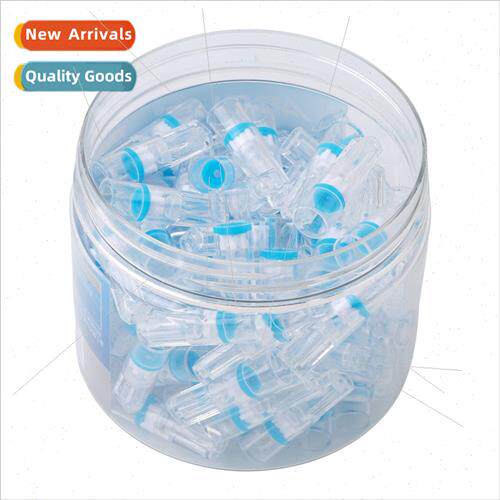 Transparent 100pcs disposable filtering pipe Filter Disposab