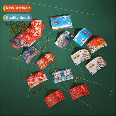 Cartoon Christmas Series Blessing Greeting Card Christmas Tr
