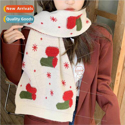 Japan Christmas scarf female winter cute girl Korea  deer th