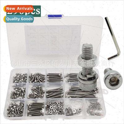 304 Cylindrical head hexagon socket set screws Knurled cup h