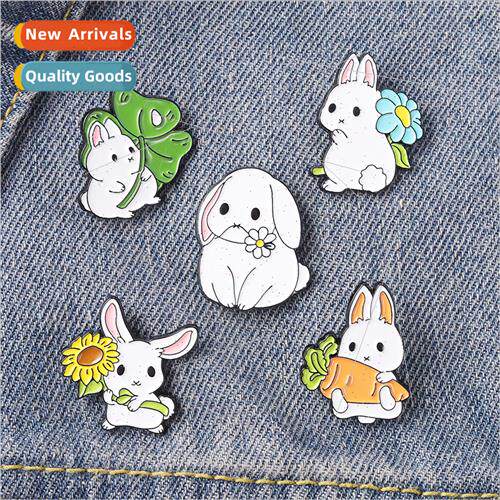 Japan Korea new cute animal modeling brooch cartoon simple h