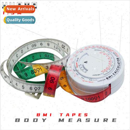 1.5M Round BMI Tape Measure Metric/Metric-English Triple Rul