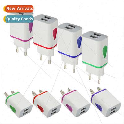Dual USB Colorful Water Drop Charger Smartphone Universal Wa