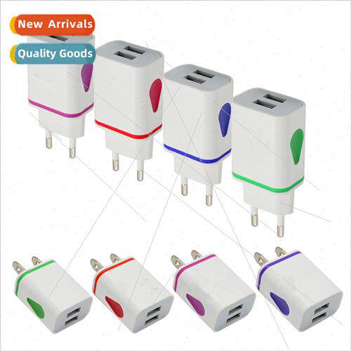 Dual USB Colorful Water Drop Charger Smartphone Universal Wa