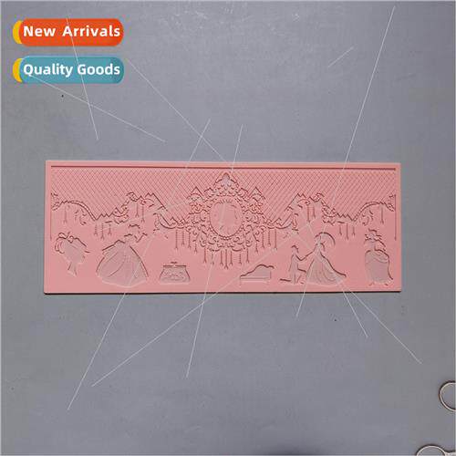 licone Lace 377-255 Chocolate DIY cake Ice cube cookie pastr