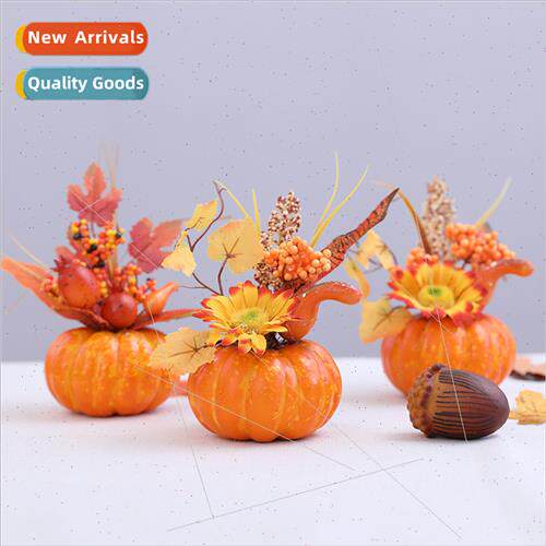 Halloween tabletop living room decorations foam pumpkin scen