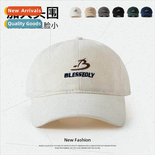 new big head circumference hat female show face small baseba
