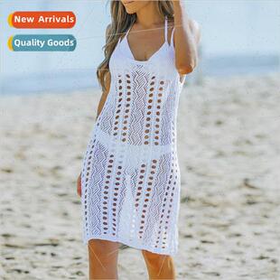 long vaca cover whe halter new summer female beach Europe