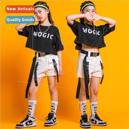 Childrens jazz dance costumes girls hip-hop tide modeling ru