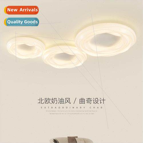 ving room ceiling light 2023 new Scandinavian cream wind cre