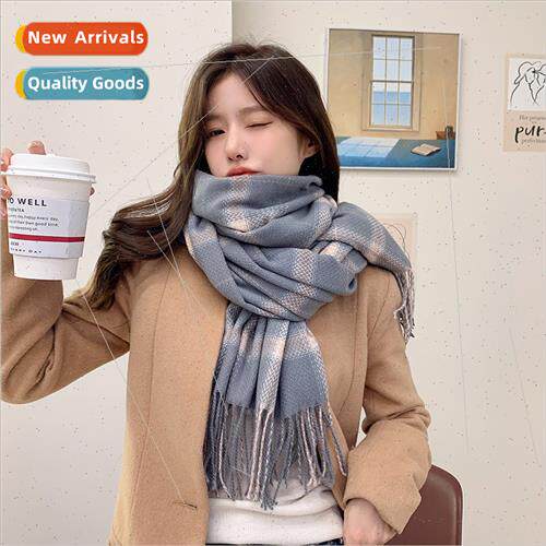 2021 new scarf female winter Korea  female wild neck student