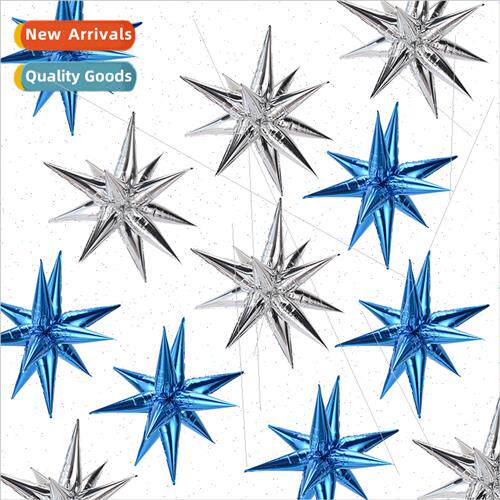 26&27 conical exploding star balloons sea urchin shaped alum