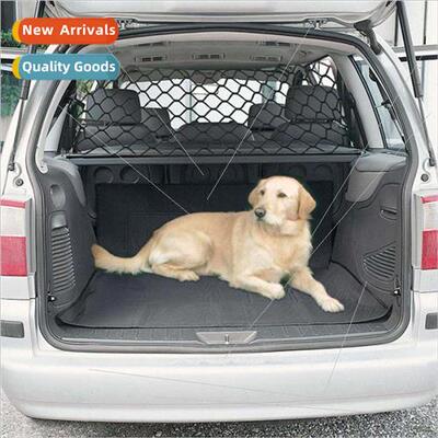 Black Car Trunk Isolation Mesh Pocket Tailgate Mesh Cover Ca
