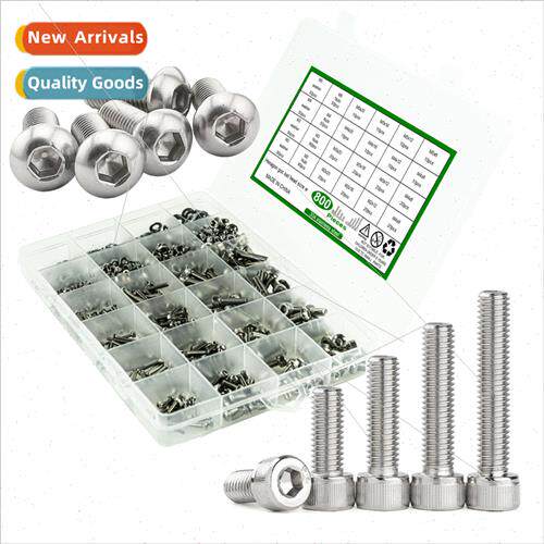 800pcs hexagon socket cheese head pan head combination screw