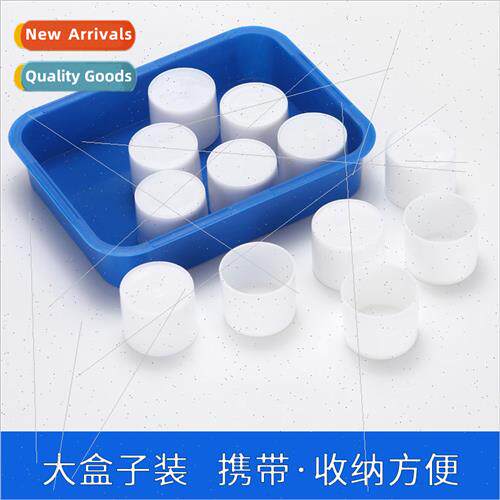 6-hole 12-hole round plastic gouache paint mixing box large
