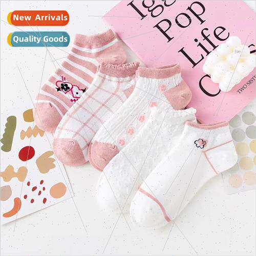 Socks women spring and summer  short socks breathable sports