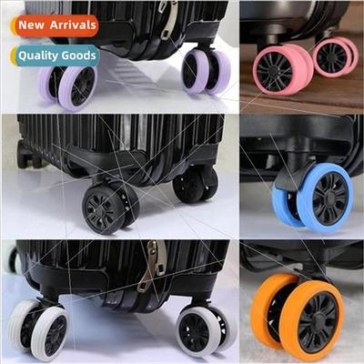 8pcs Trolley Caster Protector ggage Wheel lent Cover Replace
