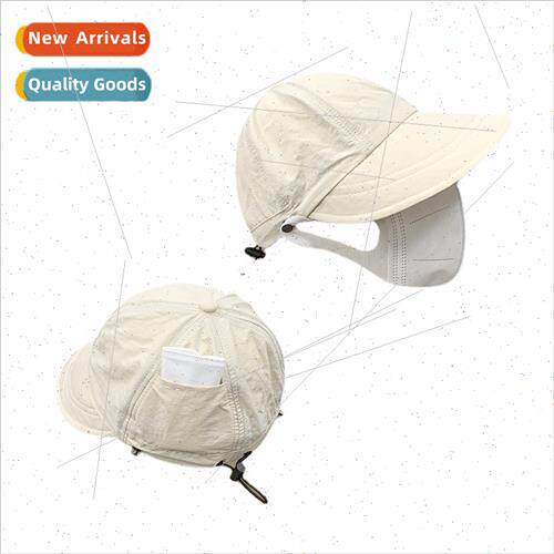 2023 summer new sun-shading sunscreen duck tongue cap breath