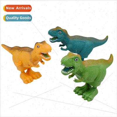 Clockwork wind-up dinosaur toys plastic jumping Tyrannosauru