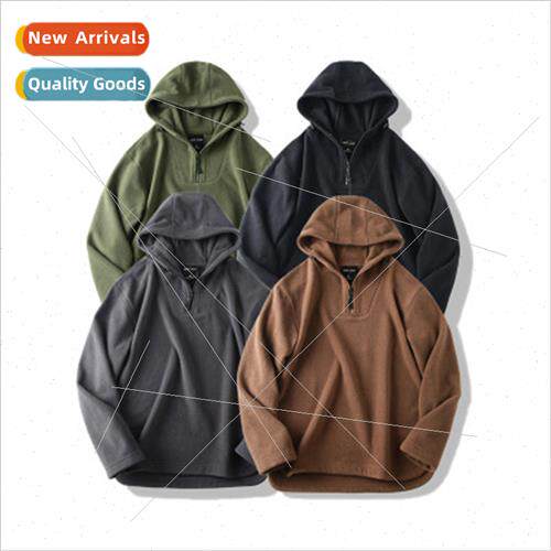 Men Hooded Sweatshirt American Retro  Couple Men Women Loose