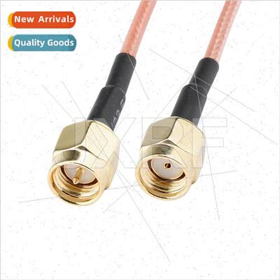 coaxial RF jumper cable SMA male to reverse SMA male double