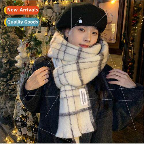 Scarf female winter 2023 new high-level sense hundred wh Kor