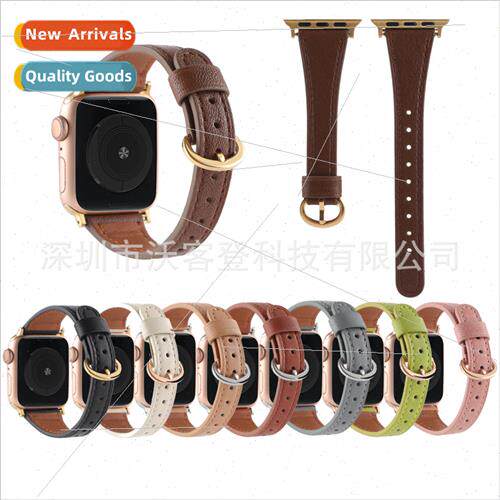 适用Apple small savage waist lambskin mini buckle leather st
