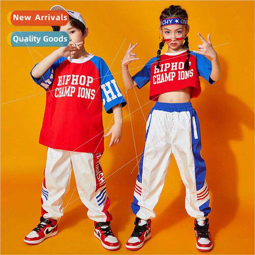 June 1 childrens permance costumes boys hip-hop tide  female