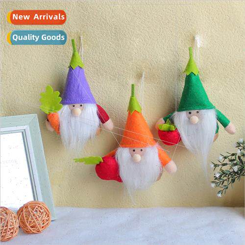 New Vegetable Doll Hanging Creative Holding Vegetable Elf El