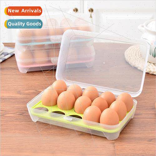 Refrigerator Egg Storage Container 15 compartments egg compa