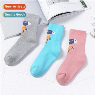 Autumn and winter thickened warm snow socks cartoon socks Ch