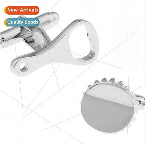 Elephant Series lver Bottle Cap Opener Cufflinks Personalize