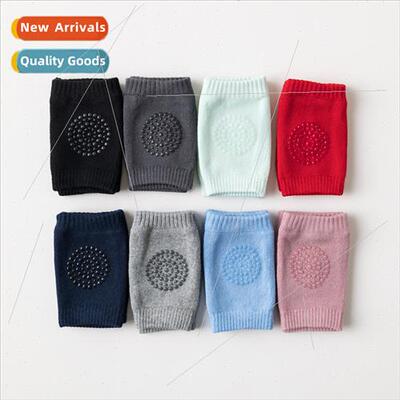 Summer terry baby sockliner elbow pads toddler crawling knee