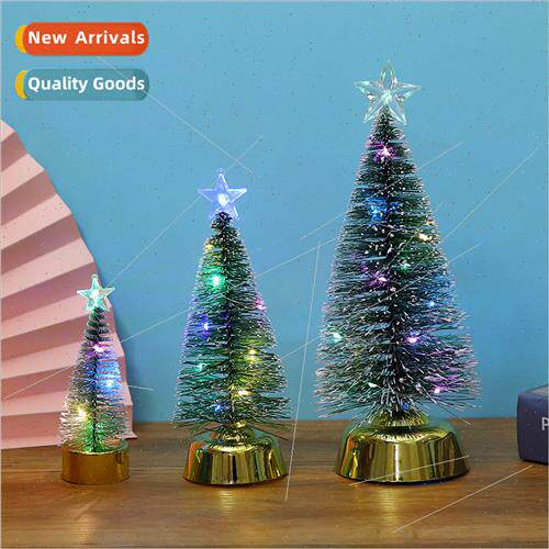Christmas new led colorful light-emting Christmas e cedar e