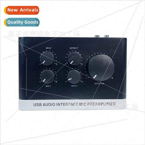 USB plug computer external sound card condenser microphone m