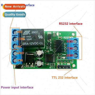 2-in-1 RS232 TTL232 Relay UART Serial Remote Control Swch Co