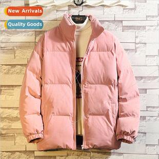 jacket 2023 winter Fashion collar cotton new couple