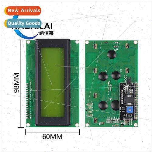 IIC I2C 2004 LCD2004 LCD Module Blue Screen Green Screen适用
