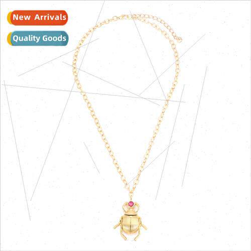 Creative personaly Japan Korea new insect beetle pendant nec