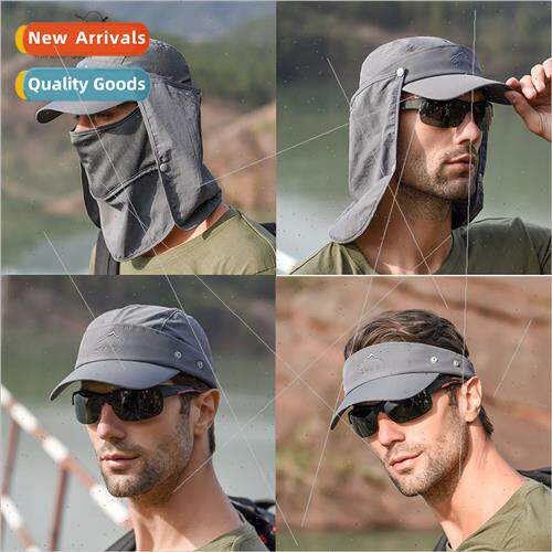9071 multifunctional sun hat outdoor fishing hat men sun hat