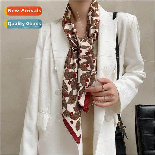 Korea  simple fashion printing 90CM hundred wh leaves large