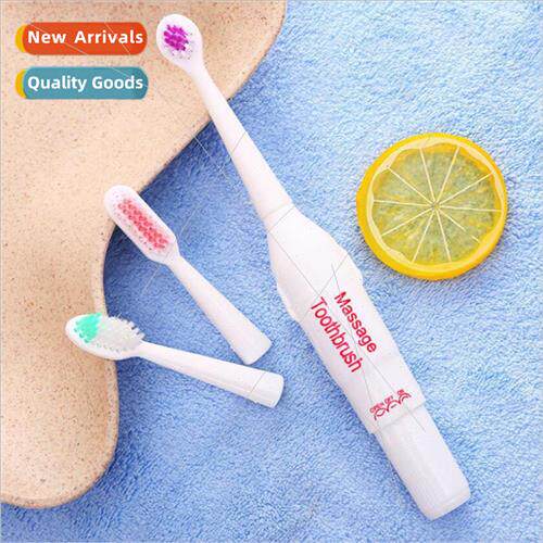 Home Replaceable Soft Bristle Electric Toothbrush Adult Chil