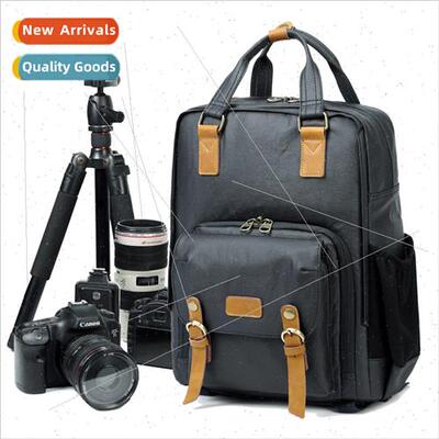 Fanbo camera bag canvas outdoor shoulders retro photography